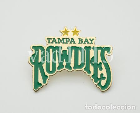 FC Tampa Bay Rowdies USA football enamel pin