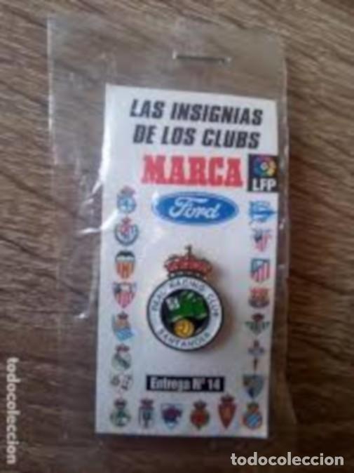 Coleccionismo deportivo: Pin Racing de Santander, coleccion Marca, precintado - Foto 1