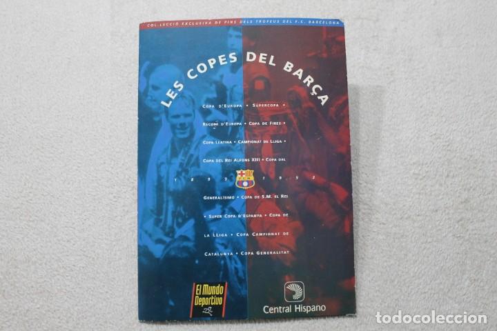 Coleccionismo deportivo: LES COPES DELS BAR&Ccedil;A COPES EUROPEES PINS - Foto 1