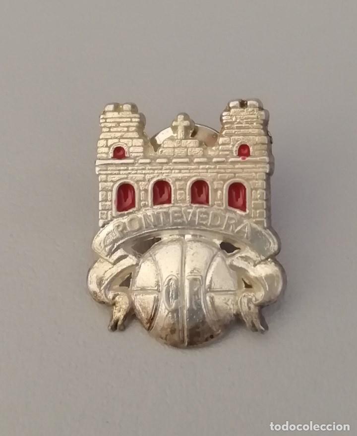 Collezionismo sportivo: PIN DEL PONTEVEDRA CF- FUTBOL DE GALICIA