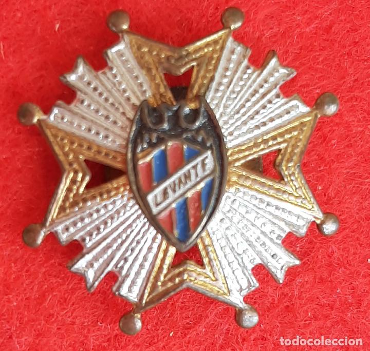 Sammelleidenschaft Sport: PIN INSIGINIA FUTBOL LEVANTE UD REVERSO SOLAPA ORIGINAL , PF18