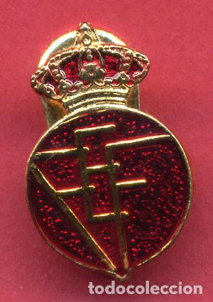 Sammelleidenschaft Sport: PIN INSIGINIA FUTBOL FEDERACION ESPA&Ntilde;OLA DE FUTBOL REVERSO PARA SOLAPA ORIGINAL , PF14
