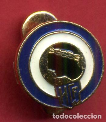 Sammelleidenschaft Sport: PIN INSIGINIA FUTBOL HERCULES DE ALICANTE REVERSO PARA SOLAPA ORIGINAL , PF14