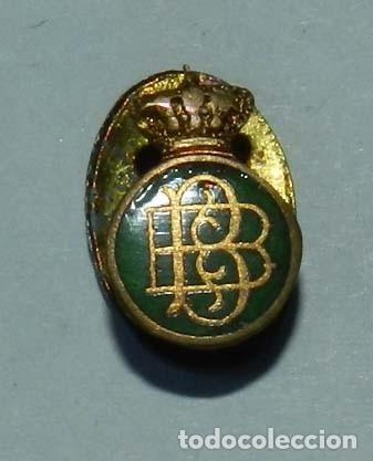Collectionnisme sportif: PIN ORIGINAL DEL REAL BETIS BALOMPIE, FUTBOL, MIDE 1 CMS.