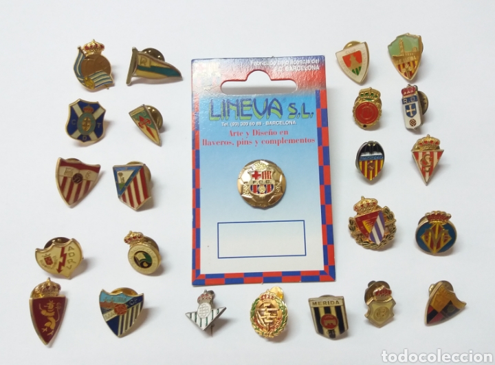 Lote De Pins Equipos De Futbol España - Comprar Pins De Fútbol En ...