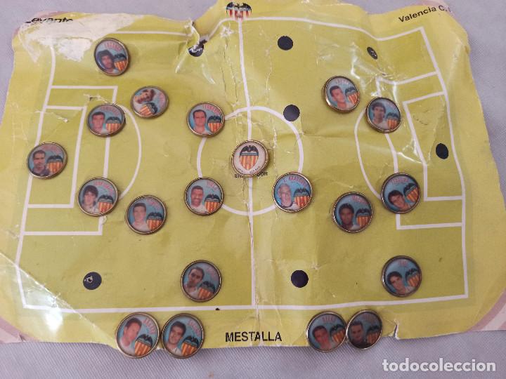 Collezionismo sportivo: LOTE DE 20 PINS DEL VALENCIA TEMPORADA 95 / 96 MESTALLA LINEVA