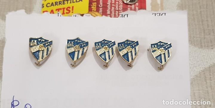 Sammelleidenschaft Sport: insignia solapa alfiler, escudo malaga club de futbol