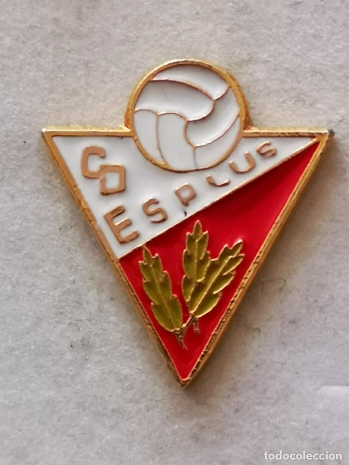 Collezionismo sportivo: PIN FUTBOL - HUESCA - ESPLUS - CD ESPLUS