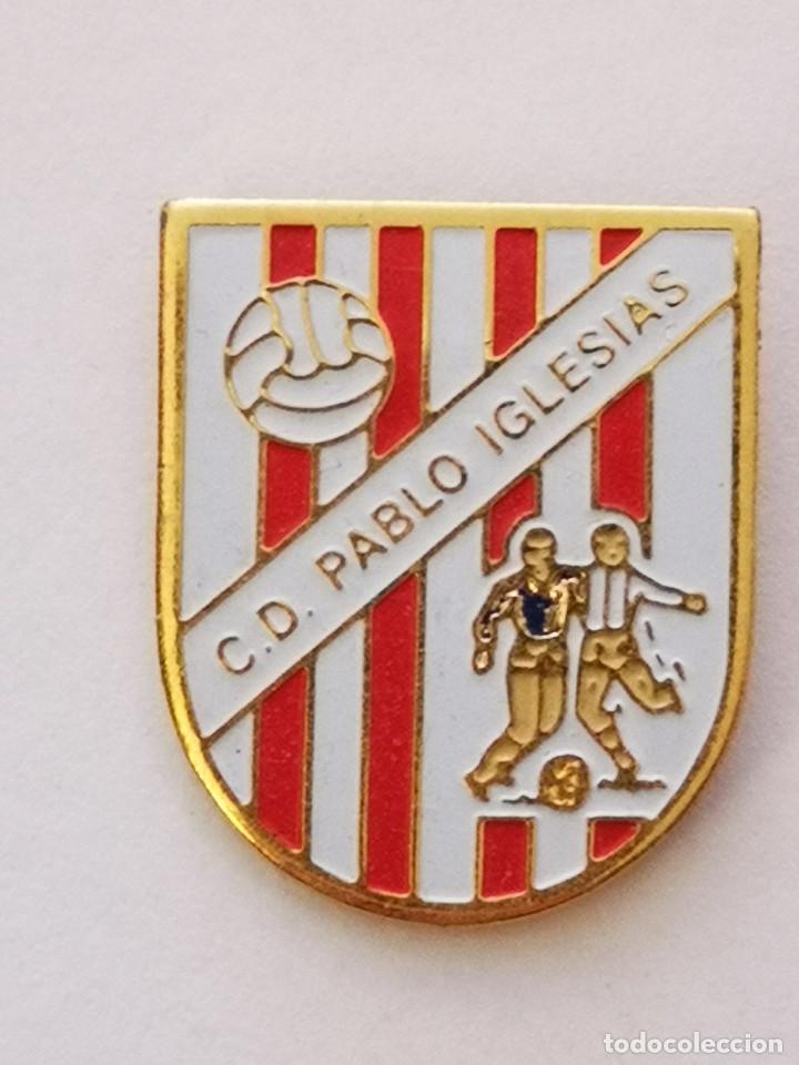 Collezionismo sportivo: PIN FUTBOL - ZARAGOZA - CD PABLO IGLESIAS