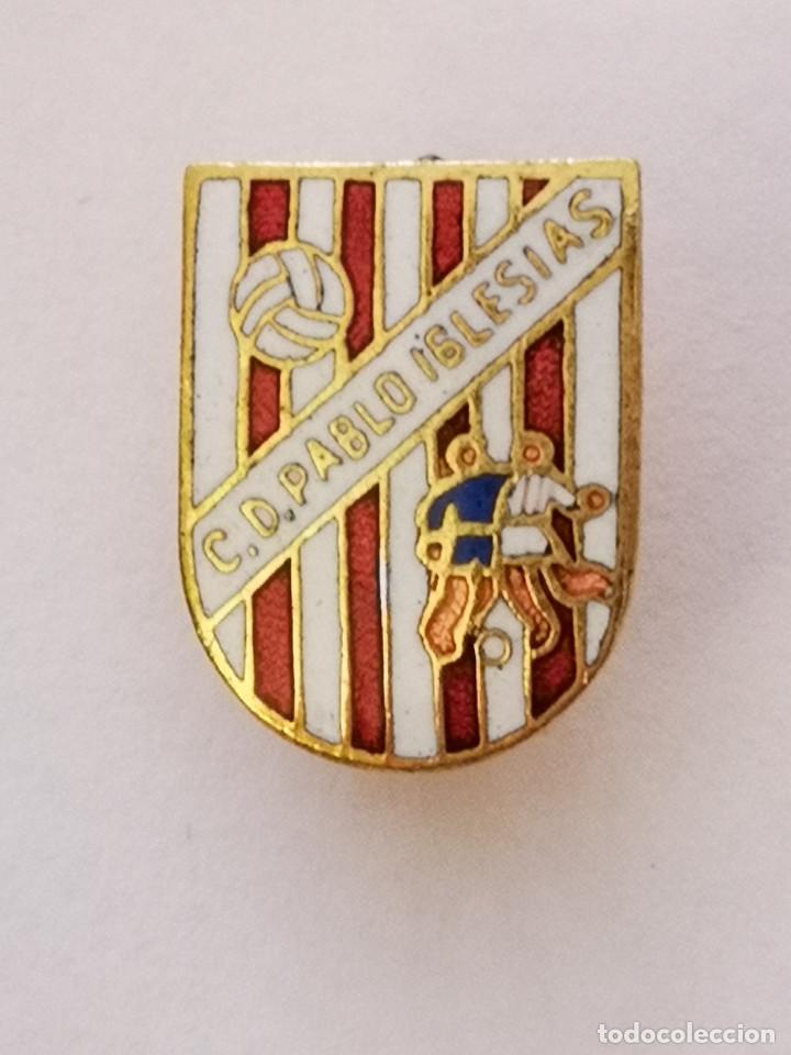 Collezionismo sportivo: PIN FUTBOL - ZARAGOZA - CD PABLO IGLESIAS - Aguja