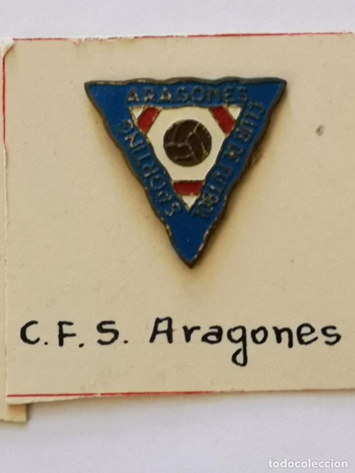 Collezionismo sportivo: PIN FUTBOL - ZARAGOZA - CLUB DE FUTBOL SPORTING ARAGONES