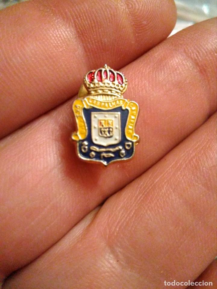 Collectionnisme sportif: Insignia solapa f&uacute;tbol UNI&Oacute;N DEPORTIVA LAS PALMAS