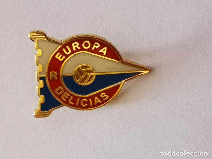 Colecionismo desportivo: PIN FUTBOL - ZARAGOZA - RECREATIVO EUROPA DELICIAS