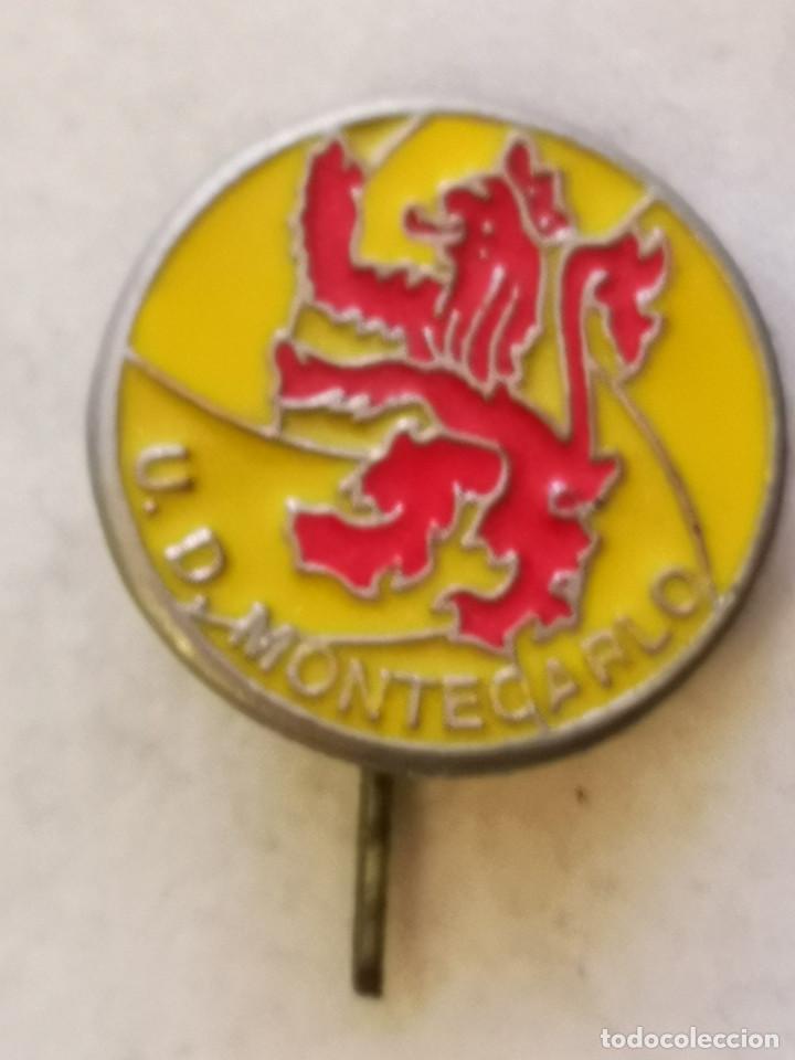 Sammelleidenschaft Sport: PIN FUTBOL - ZARAGOZA - UD MONTECARLO - Alfiler