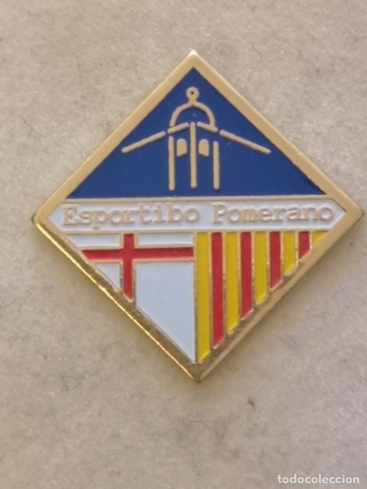 Sammelleidenschaft Sport: PIN FUTBOL - ZARAGOZA - ESPORTIBO POMERANO