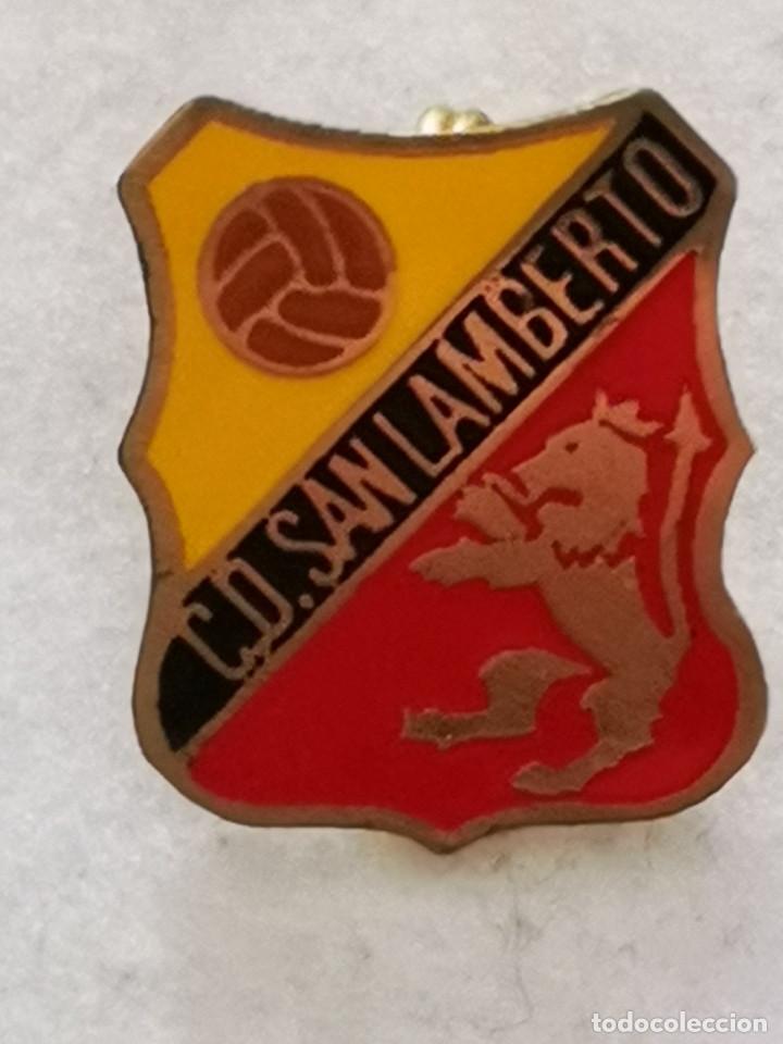 Sammelleidenschaft Sport: PIN FUTBOL - ZARAGOZA - CD SAN LAMBERTO - Aguja