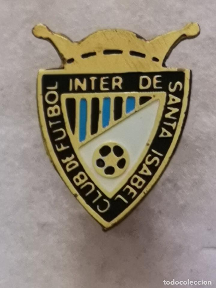 Sammelleidenschaft Sport: PIN FUTBOL - ZARAGOZA - CF INTER DE SANTA ISABEL - Aguja