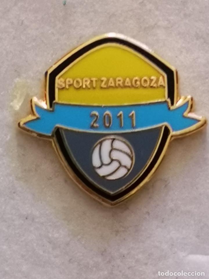 Sammelleidenschaft Sport: PIN FUTBOL - ZARAGOZA - SPORT ZARAGOZA 2011