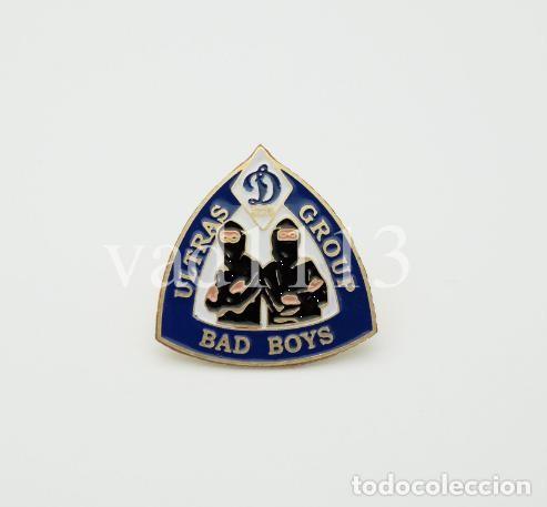 Collezionismo sportivo: BADGE PIN : ULTRAS &rdquo; FC DYNAMO KYIV &rdquo; UKRAINE
