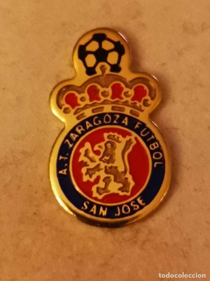 Sammelleidenschaft Sport: PIN FUTBOL - ZARAGOZA - AT ZARAGOZA FUTBOL SAN JOSE