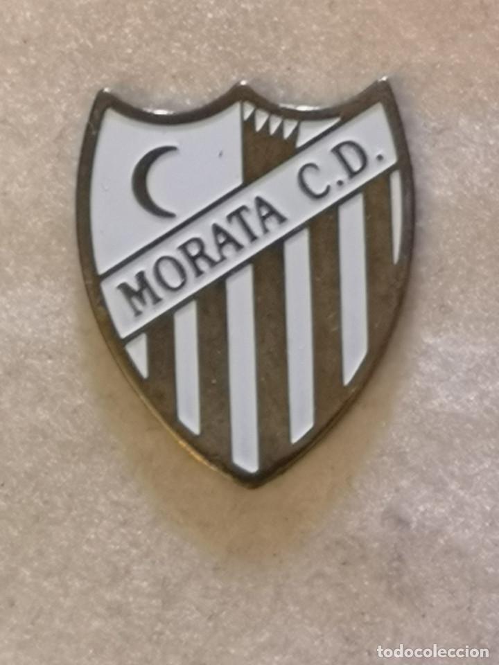 Coleccionismo deportivo: PIN FUTBOL - ZARAGOZA - MORATA DE JALON - CD MORATA
