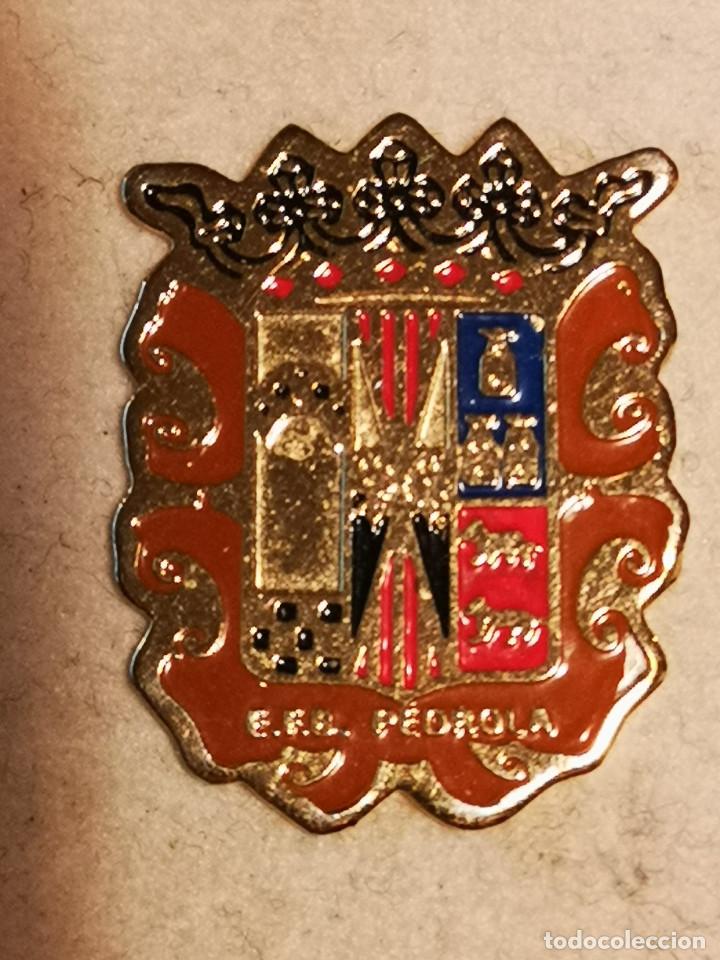 Coleccionismo deportivo: PIN FUTBOL - ZARAGOZA - PEDROLA - EFB PEDROLA