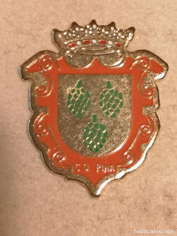 Coleccionismo deportivo: PIN FUTBOL - ZARAGOZA - PINA DE EBRO - CD PINA