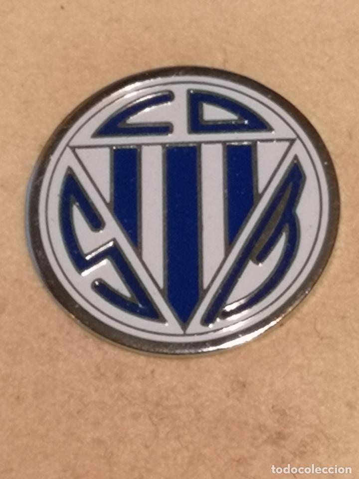 Coleccionismo deportivo: PIN FUTBOL - ZARAGOZA - SAN MATEO DE GALLEGO - CD SAN MATEO