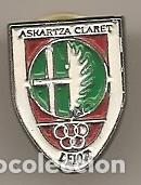 Sammelleidenschaft Sport: PIN DEL CLUB DE FUTBOL ASKARTZA CLARET CF. LEIOA. VIZCAYA. BIZKAIA. PINTADO.