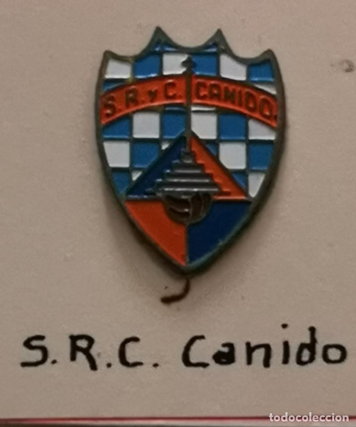 Coleccionismo deportivo: PIN FUTBOL - PONTEVEDRA - VIGO - S.R.C. CANIDO