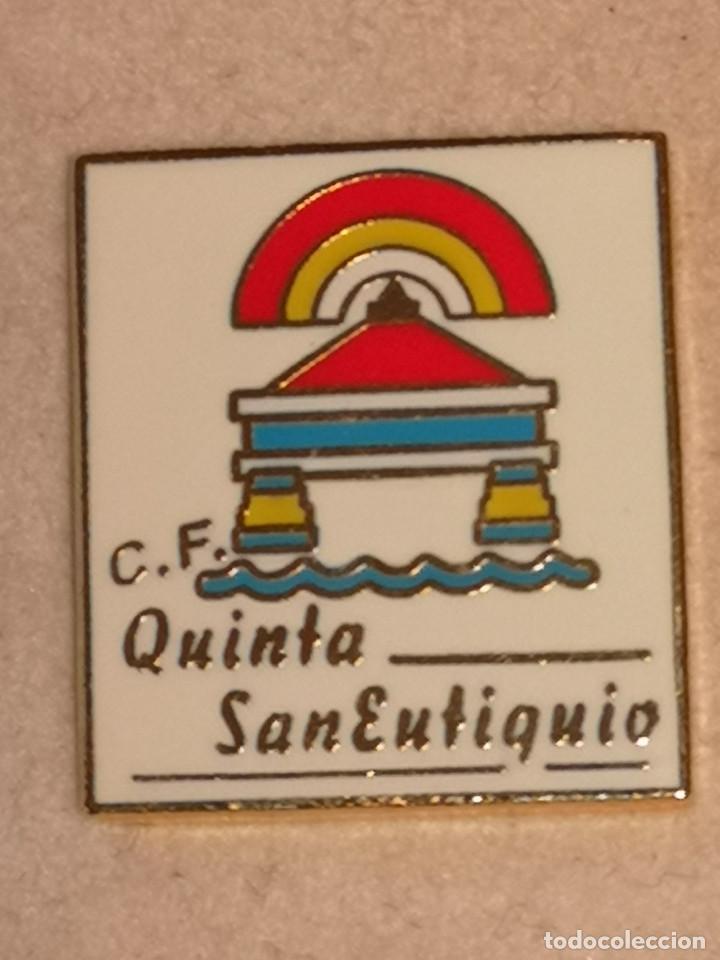 Collezionismo sportivo: PIN FUTBOL - ASTURIAS - GIJON - CF QUINTA SAN EUTIQUIO