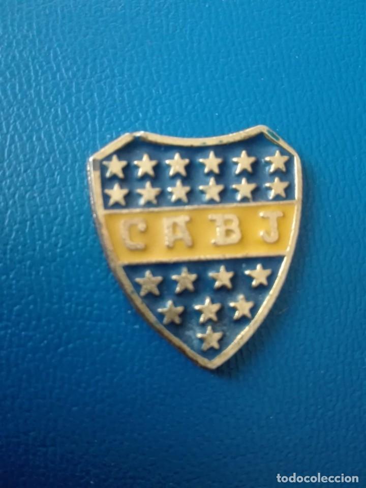 Collectionnisme sportif: PIN DE FUTBOL - CABJ - CLUB ATL&Eacute;TICO BOCA JUNIORS