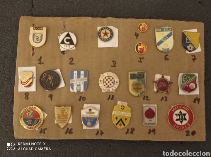 Coleccionismo deportivo: LOTE 8 DE 20 INSIGNIAS EXTRANJERAS VARIAS - Foto 2