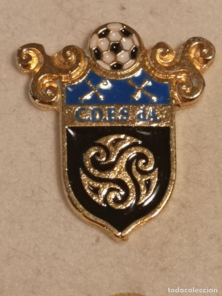 Collezionismo sportivo: PIN FUTBOL - ASTURIAS - OVIEDO - CLUB DEPORTIVO ELEMENTAL STIAUA D'ASTURIES