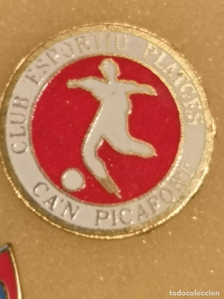 Sammelleidenschaft Sport: PIN FUTBOL - MALLORCA - CAN PICAFORT - CE PLATGES