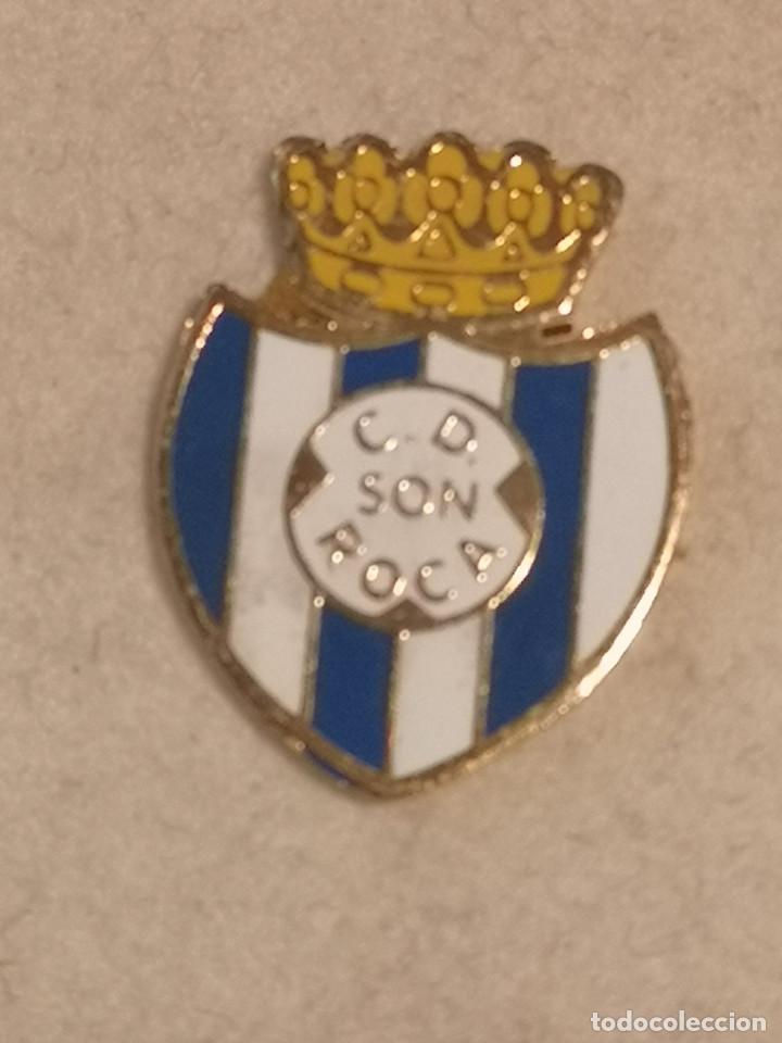 Colecionismo desportivo: PIN FUTBOL - MALLORCA - PALMA - CD SON ROCA