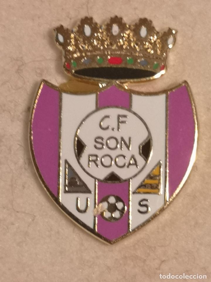 Colecionismo desportivo: PIN FUTBOL - MALLORCA - PALMA - CF SON ROCA