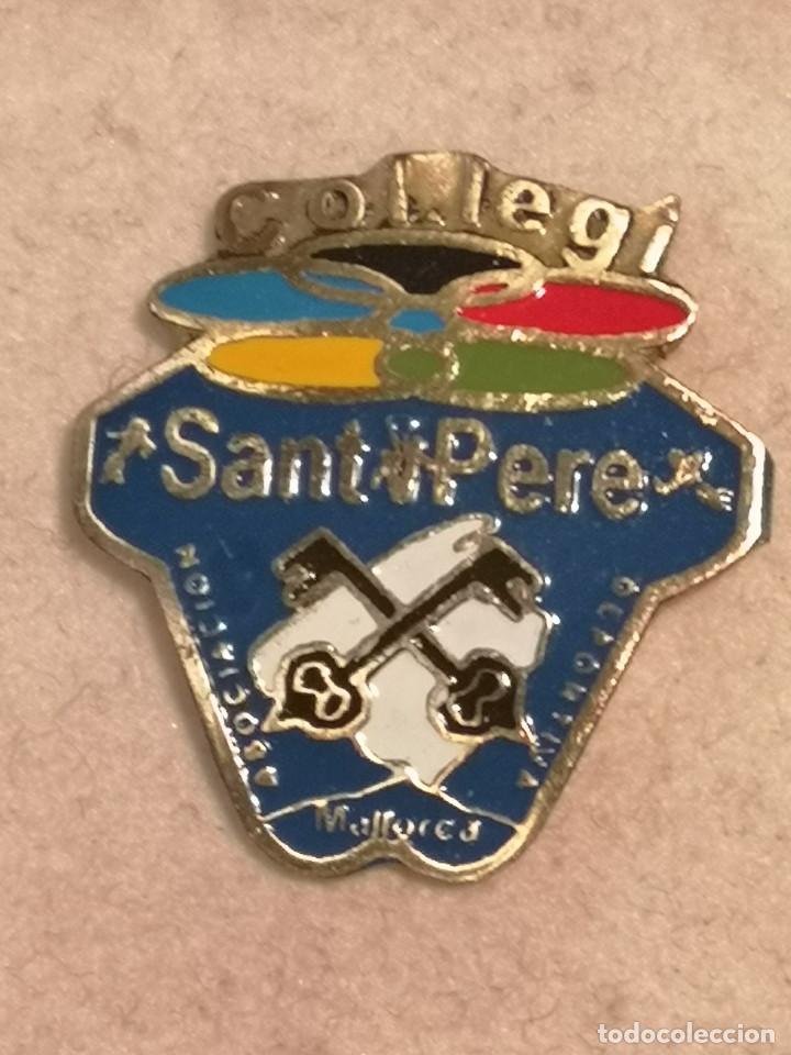 Colecionismo desportivo: PIN FUTBOL - MALLORCA - PALMA - AD COL&middot;LEGI SANT PERE