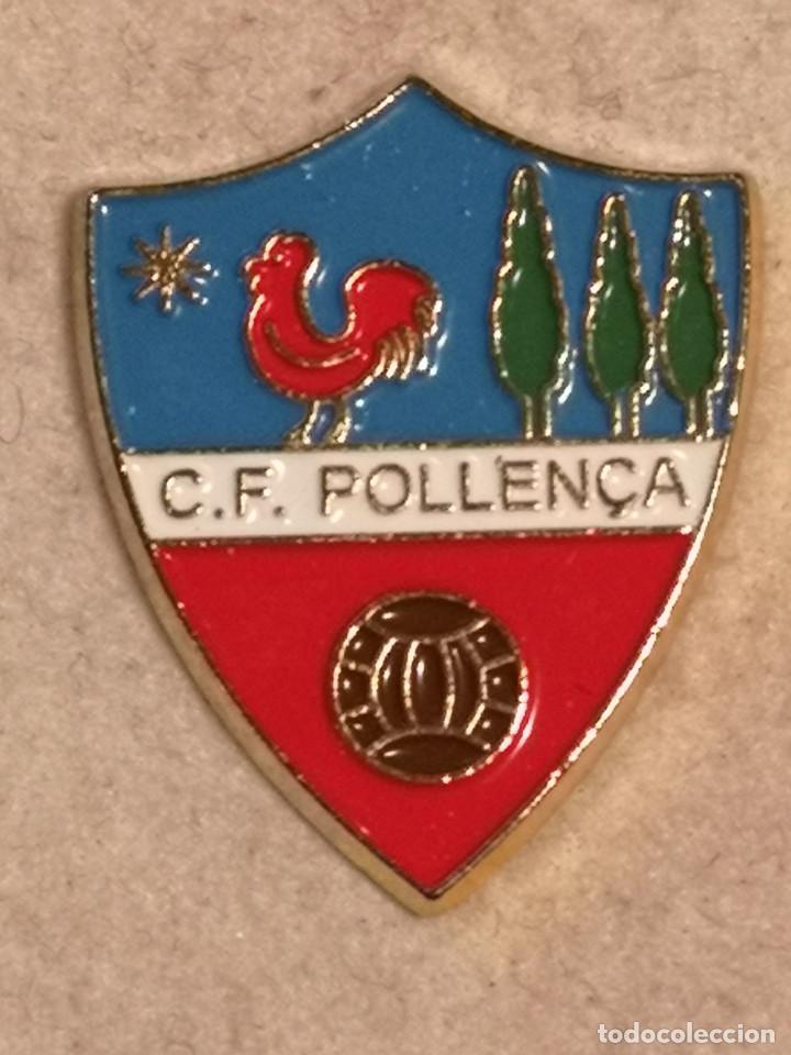 Sports collectibles: PIN FUTBOL - MALLORCA - POLLEN&Ccedil;A - CF POLLEN&Ccedil;A