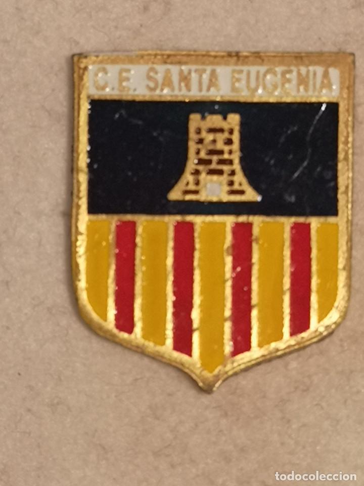 Colecionismo desportivo: PIN FUTBOL - MALLORCA - SANTA EUGENIA - CE SANTA EUGENIA