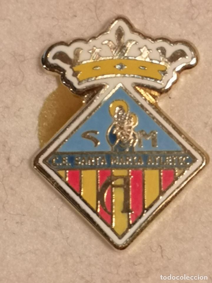 Colecionismo desportivo: PIN FUTBOL - MALLORCA - SANTA MARIA DEL CAM&Iacute; - CE SANTA MARIA ATLETIC