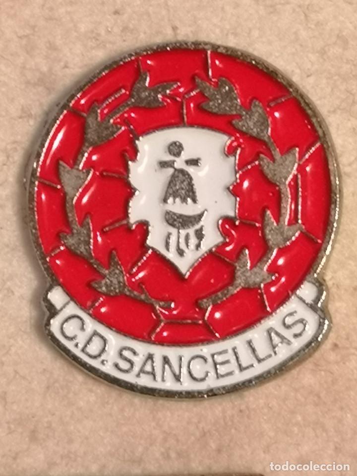 Coleccionismo deportivo: PIN FUTBOL - MALLORCA - SENCELLES - CD SANCELLAS