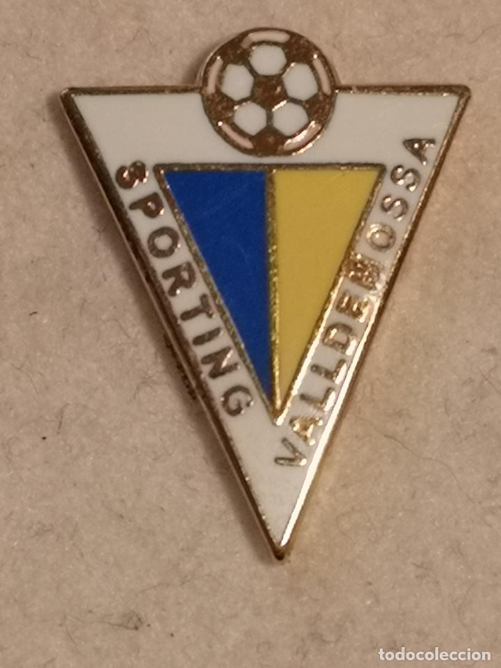 Coleccionismo deportivo: PIN FUTBOL - MALLORCA - VALLDEMOSSA - SPORTING VALLDEMOSSA