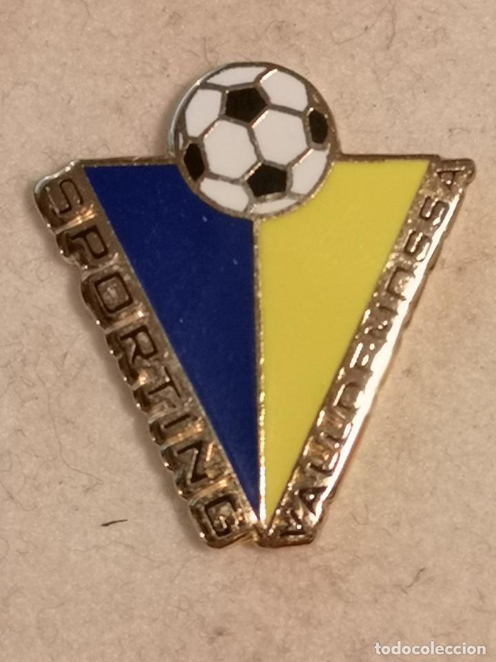 Coleccionismo deportivo: PIN FUTBOL - MALLORCA - VALLDEMOSSA - SPORTING VALLDEMOSSA