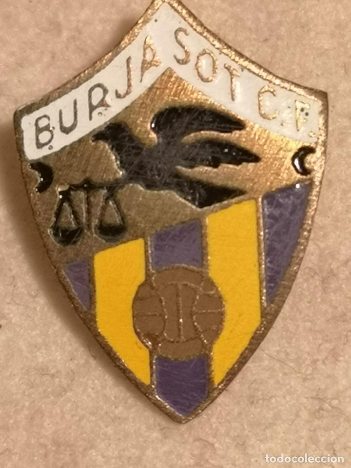 Sports collectibles: PIN FUTBOL - VALENCIA - BURJASSOT - BURJASOT CF - Aguja