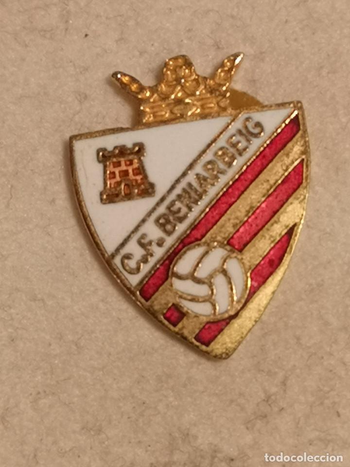 Sports collectibles: PIN FUTBOL - ALACANT / ALICANTE - BENIARBEIG - CF BENIARBEIG