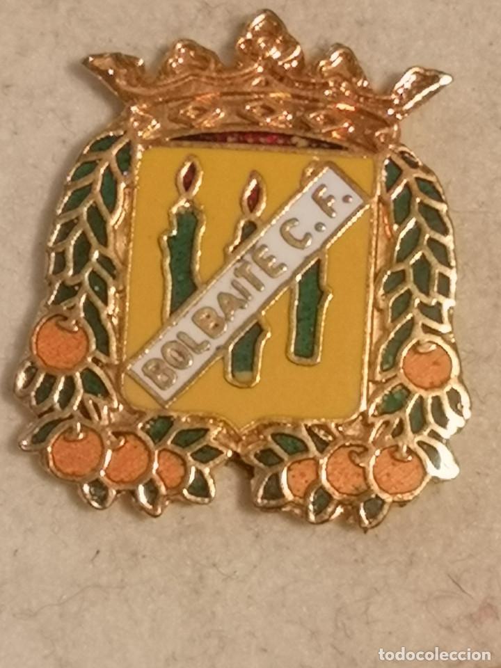 Sports collectibles: PIN FUTBOL - VALENCIA - BOLBAITE - BOLBAITE CF