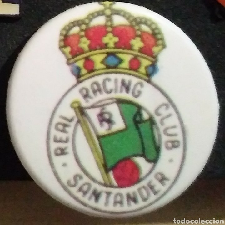 Coleccionismo deportivo: Pin del real Racing de Santander - Foto 1