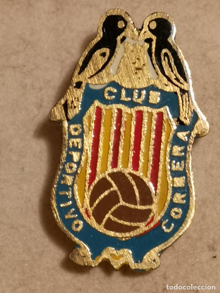 Sports collectibles: PIN FUTBOL - VALENCIA - CORBERA - CD CORBERA - Aguja
