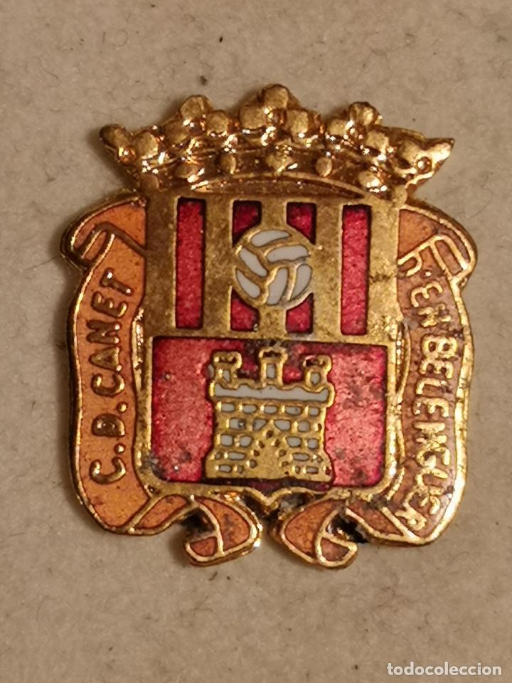 Coleccionismo deportivo: PIN FUTBOL - VALENCIA - CANET D'EN BERENGUER - CD CANET